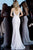 Jovani - 68408 Thin Strapped Sweetheart Trumpet Dress In White