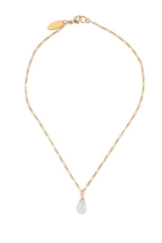 Once In A Blue Moon Kids Necklace in Gold, Silver, or Rose Gold