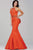 Jovani - Backless Prom Dress JVN33064 in Orange