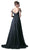 Cinderella Divine - Embellished Twisted Ruched Sweetheart A-line Dress