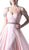 Cinderella Divine - Embellished Twisted Ruched Sweetheart A-line Dress