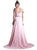 Cinderella Divine - Embellished Twisted Ruched Sweetheart A-line Dress