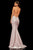 Sherri Hill - 52614 Sexy Lace Up Back Fitted Dress In Pink