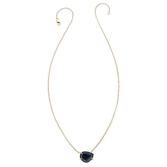 Prong Drusy Geode Necklace