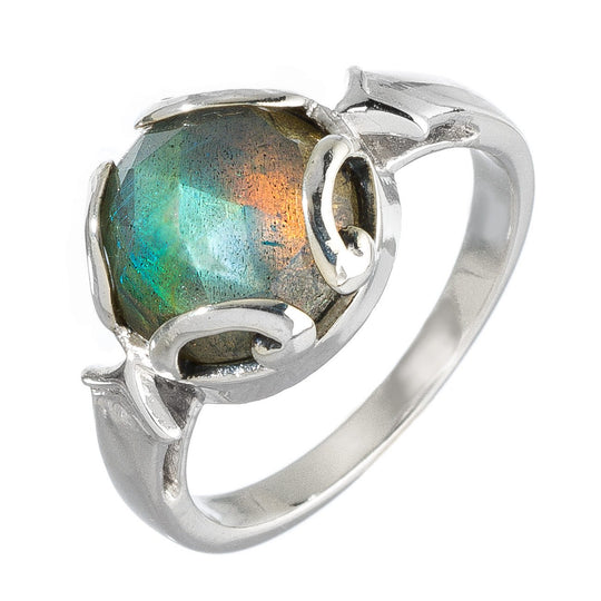 Persephone Ring - Labradorite