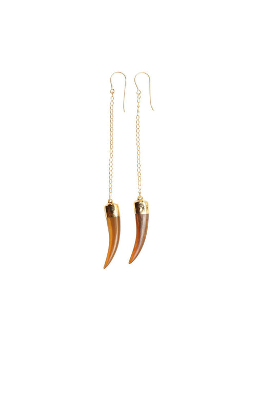 Heather Gardner - Boho Tusk Earrings