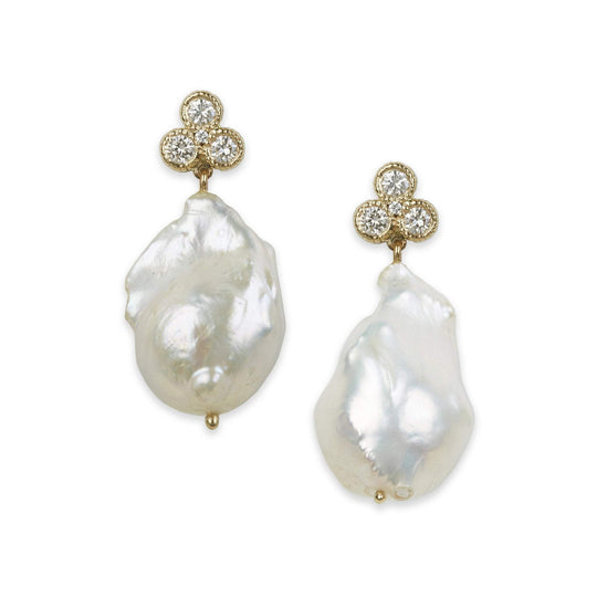 Elizabeth Buenaventura -  Nirvana Pearl Earrings