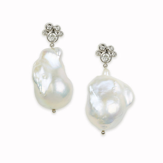 Bubble Pearl Earrings