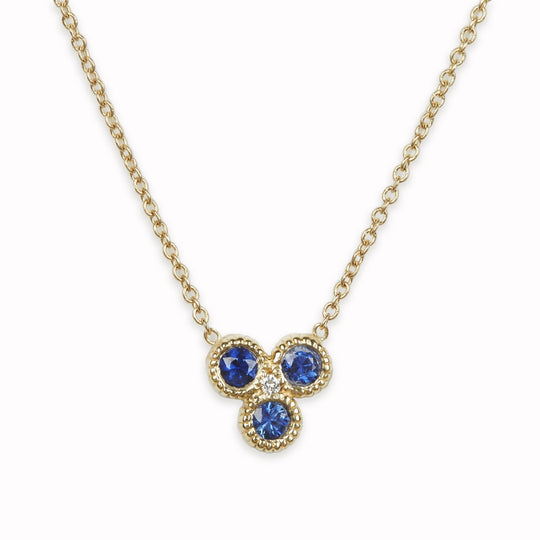 Elizabeth Buenaventura -  Nirvana Sapphire Necklace