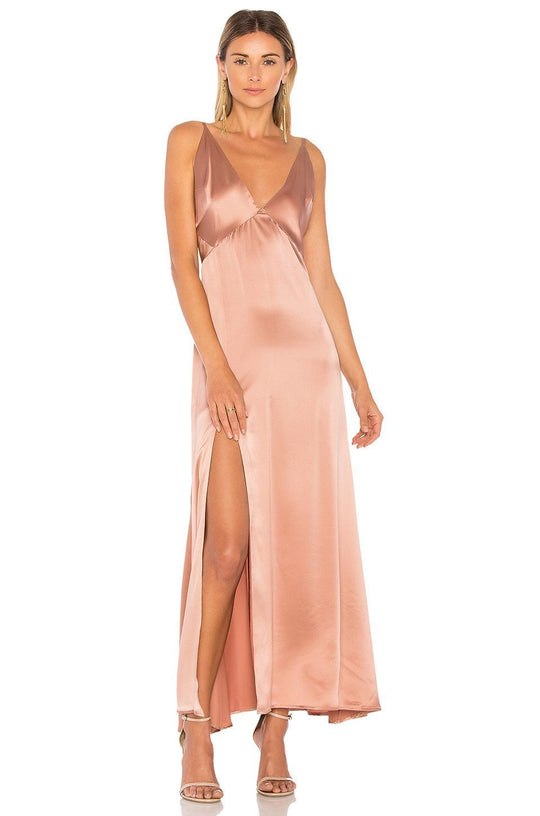 Merritt Charles -  Pacino Gown | Copper Rose | Champagne