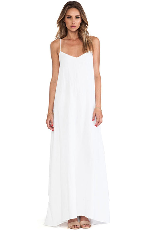 Panama Dress - White White / One Size