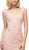 Cinderella Divine - UK013 Beaded Sweetheart Trumpet Dress In Pink