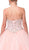 Dancing Queen - 1352 Strapless Embellished Sweetheart Ballgown In Pink