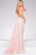 Lace Embroidered Prom Dress With Sheer Paneling 45727