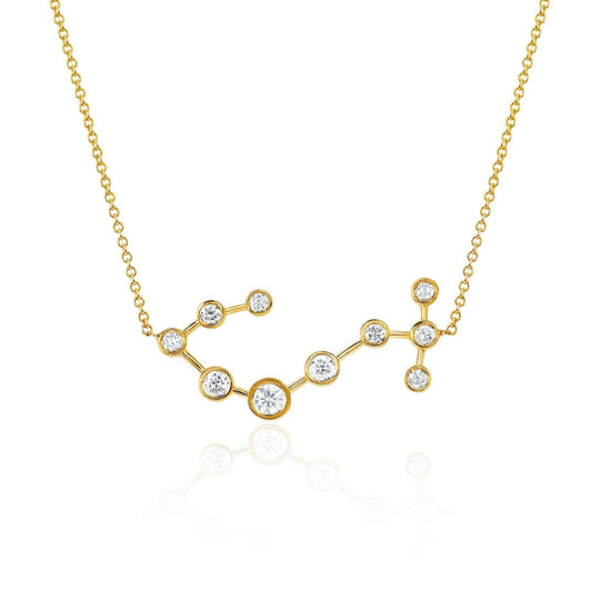 Logan Hollowell - Scorpio Diamond Constellation Necklace