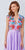 Angela and Alison - Floral Embroidered Satin V Neck Prom Dress 771079 in Purple