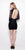 Primavera Couture - 1306 Sequined Long Sleeves Cocktail Dress  in Black