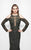 Primavera Couture - 3081 Beaded Long Sleeve Fitted Dress In Green