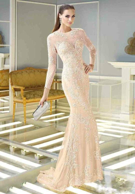 Alyce Paris Claudine - 2289 Dress in Champagne