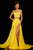 Sherri Hill - 52918 Two Piece Chiffon A-line Dress In Yellow