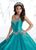 Fiesta Gowns - 56322 Strapless Beaded Mikado Ballgown With Pockets