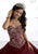 Fiesta Gowns - 56323 Beaded Sweetheart Organza Ruffled Ballgown