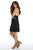 RAGA - Night Dust Strappy Dress in Black