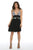 RAGA - Night Dust Strappy Dress in Black