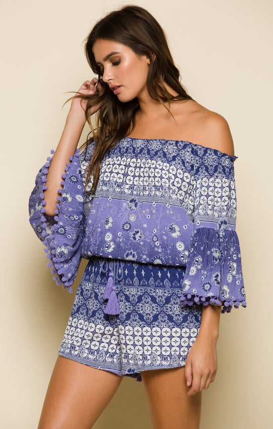 LUANA POM-POM ROMPER