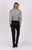 RAGA - Polar Front Sweater in Black and White