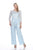 1604 SOUTACHE ASYMMETRICAL TUNIC PANTS SET