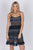 MIDNIGHT BLUES STRAPPY DRESS