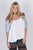 RAGA - Rise of Dawn Blouse in White and Blue