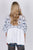 RAGA - Rise of Dawn Blouse in White and Blue