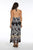 VANESSA RUFFLE HALTER DRESS