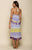 TROPICBIRD RUFFLE HALTER DRESS