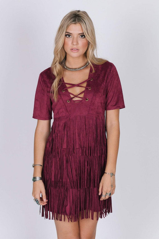 RAGA - THE WILD WEST DRESS IN VIOLET
