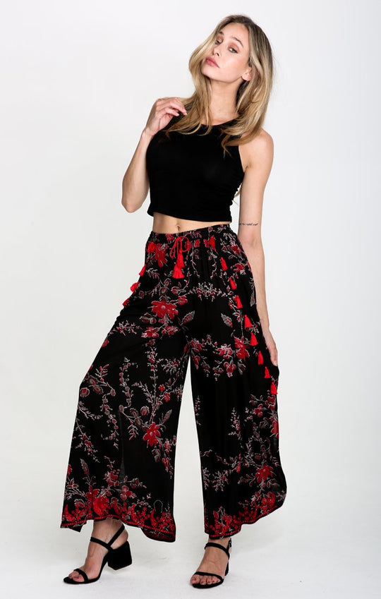 MIDNIGHT BLOSSOM PANT