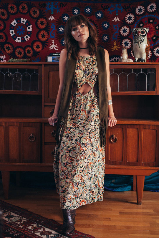 NOCTURNAL AFFAIR MAXI DRESS