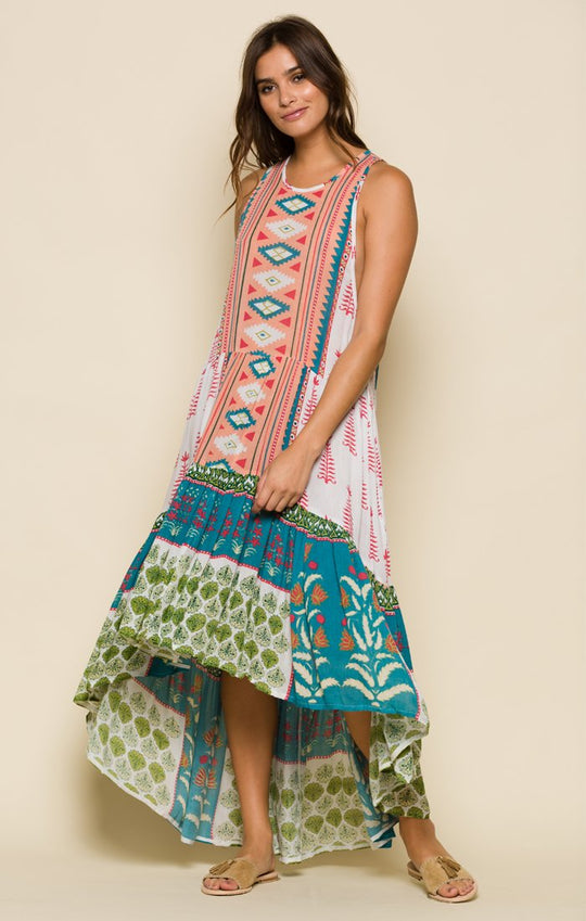 ALBUQUERQUE NIGHTS HI-LOW DRESS