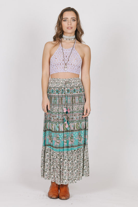 FAR LANDS MAXI SKIRT