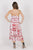 RAGA - Native Dreams Capri Jumpsuit in White and Red
