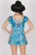 OCEANSIDE CAP SLEEVE ROMPER