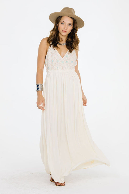 RAGA - Rosanna Maxi Dress in Nude