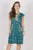 RAGA - Riviera Maya Dress in Green Multi-Color