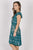 RAGA - Riviera Maya Dress in Green Multi-Color