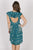 RAGA - Riviera Maya Dress in Green Multi-Color