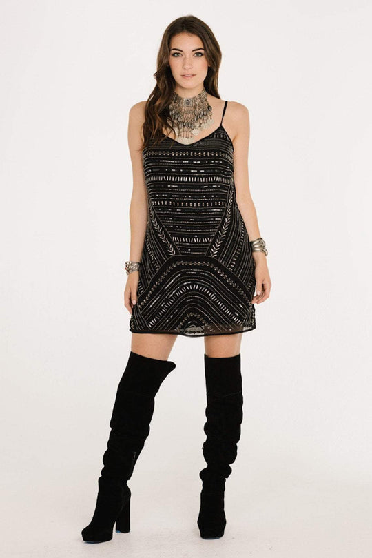 RAGA - Night Flight Dress in Black