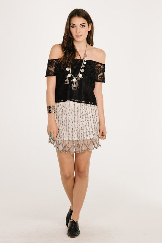 MOON MIST MINI SKIRT