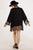 RAGA - Night Bloom Kimono in Black